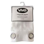 Cortina Blanca para Ventana 135 x 240 Cm Livorno