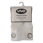 Cortina Blanca Montecarlo para Ventana de 135 x 240 Cm