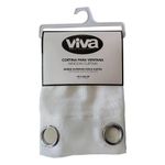 Cortina Blanca Portofino para Ventana 135 x 240 Cm