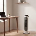 Calefactor Torre con Control Remoto Blanco