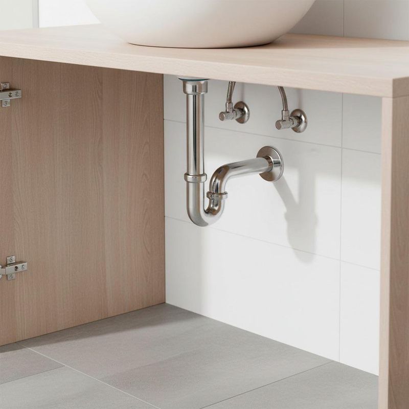 Extensión para Lavamanos Metal 1-1/4X8 Plg