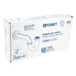 Sifón de Lavamanos Tipo P 12 Plg