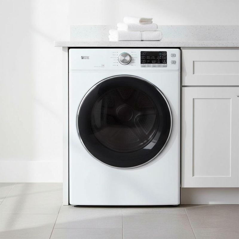 Secadora Eléctrica de Carga Frontal 20 Kg Blanca