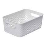 Canasta Organizadora Essence Mediana Blanca