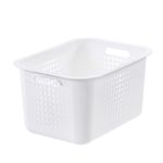 Canasta Organizadora Reciclada Tamaño 20 Blanca