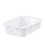 Canasta Organizadora Reciclada Tamaño 10 Blanca