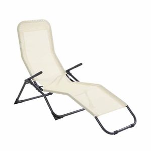 Silla Asoleadora Reclinable Kroma Beige
