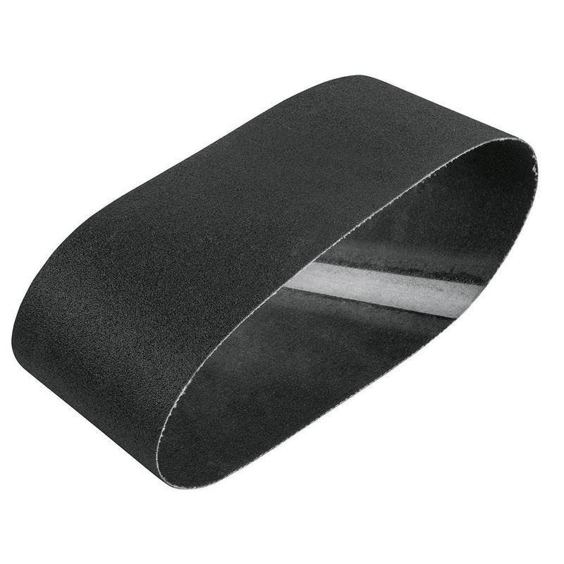 Bandas de Lija para Vidrio Grano 60 3x21 Plg 5 Pzas