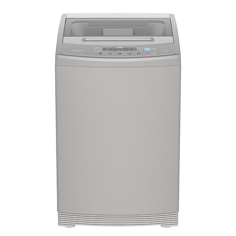 Lavadora Automática 12 Kg Carga Superior Color Gris