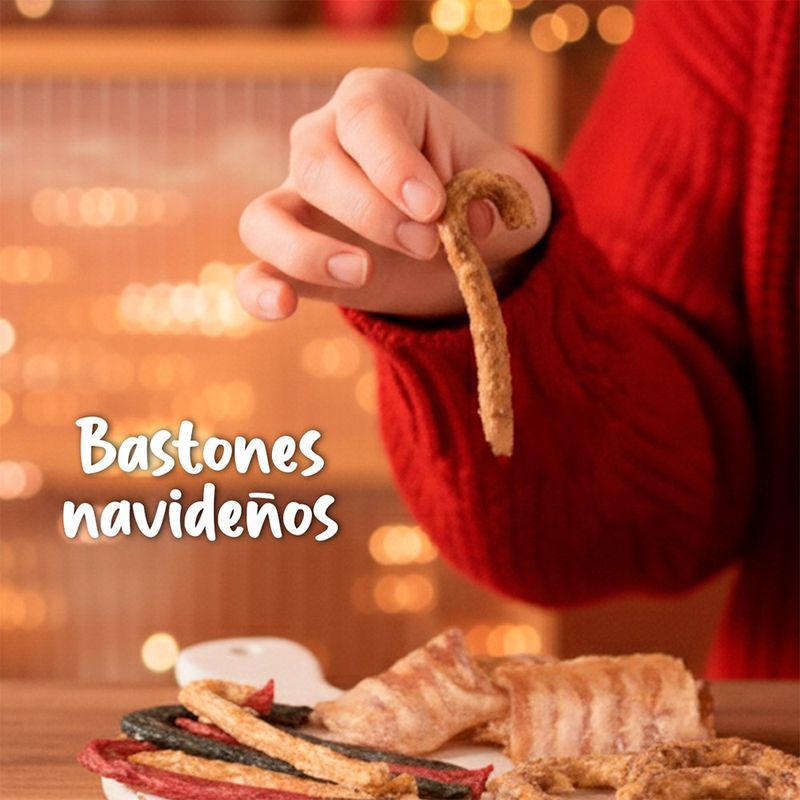 Triangulo Navideño de Alimento Deshidratado para Mascota
