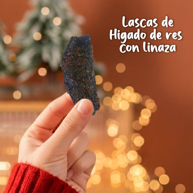 Triangulo Navideño de Alimento Deshidratado para Mascota