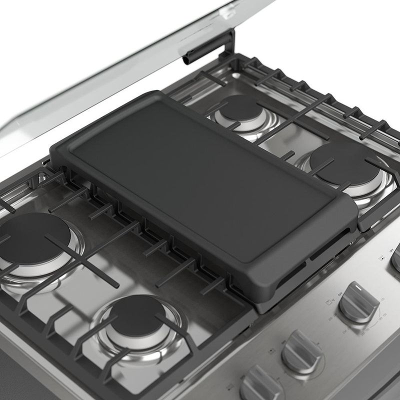 Estufa de Gas 30 Plg con Comal de Teflón