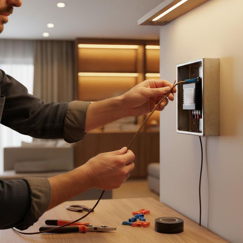 Cable Paralelo SPT de 2 x 16 Awg Café