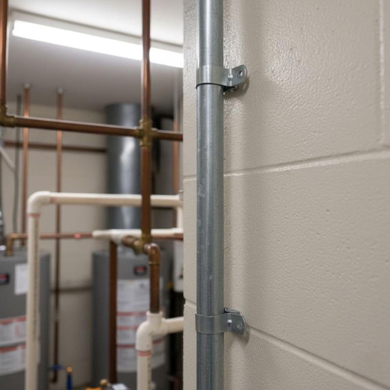 Abrazadera para Ducto Omega de 1/2 Plg