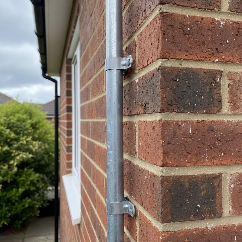 Abrazadera para Ducto Omega de 1 Plg