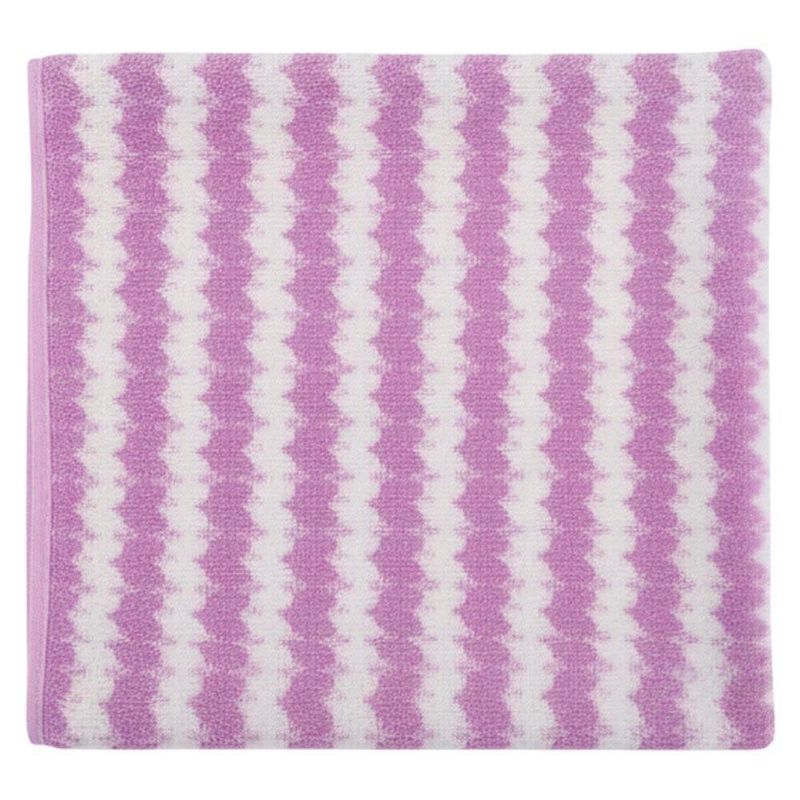 Toalla Super Absorbente de Baño Morada y Blanca