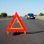 Triángulo de Seguridad Plegable 11.5 Plg