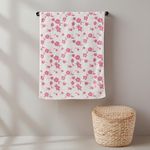 Toalla de Baño Estampado Flores