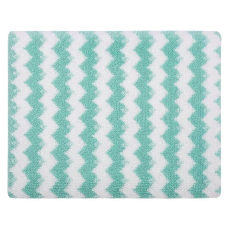 Toalla Super Absorbente de Baño Verde y Blanca