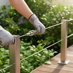 Cable de Acero con Revestimiento Vinyl para Sujeción de 1/8 Plg Capacidad 340 lb