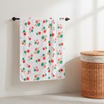 Toalla de Baño Estampado Rosas
