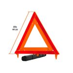 Triángulo de Seguridad Plegable de 17 Plg