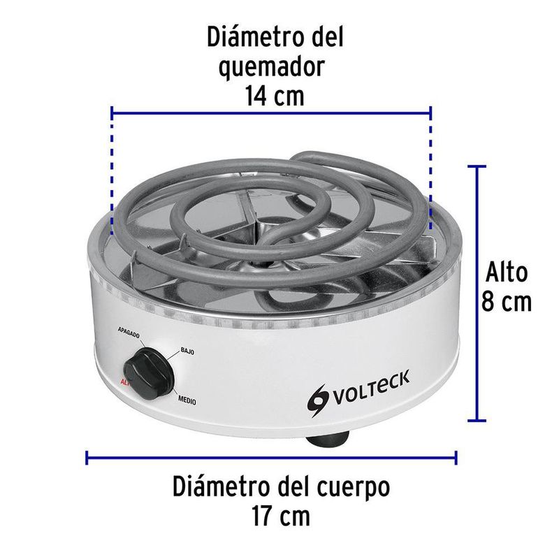 Hornilla Portátil Eléctrica 700W