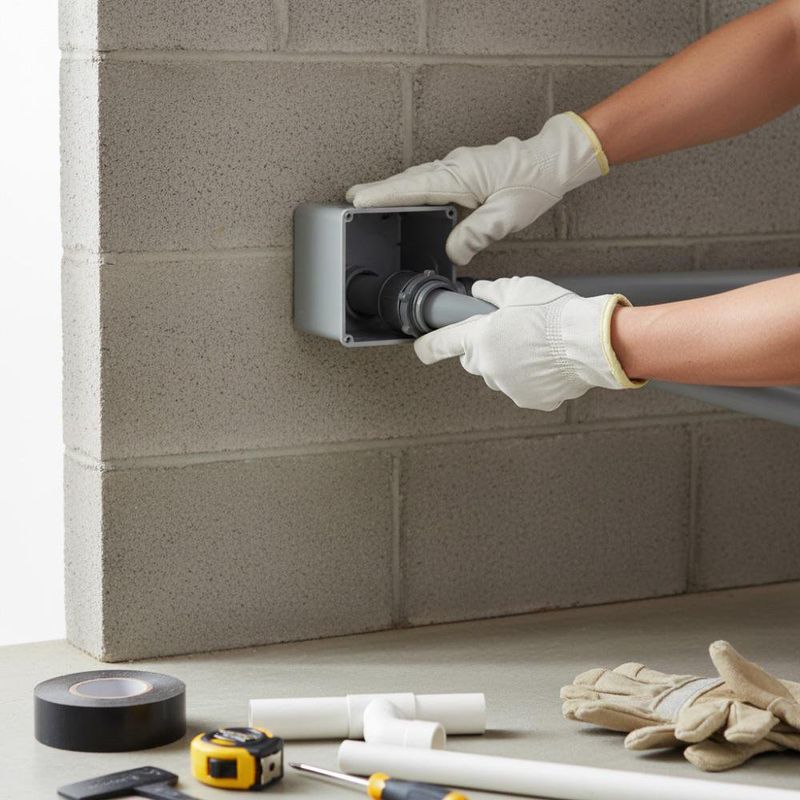 Conector Recto 1 Plg PVC