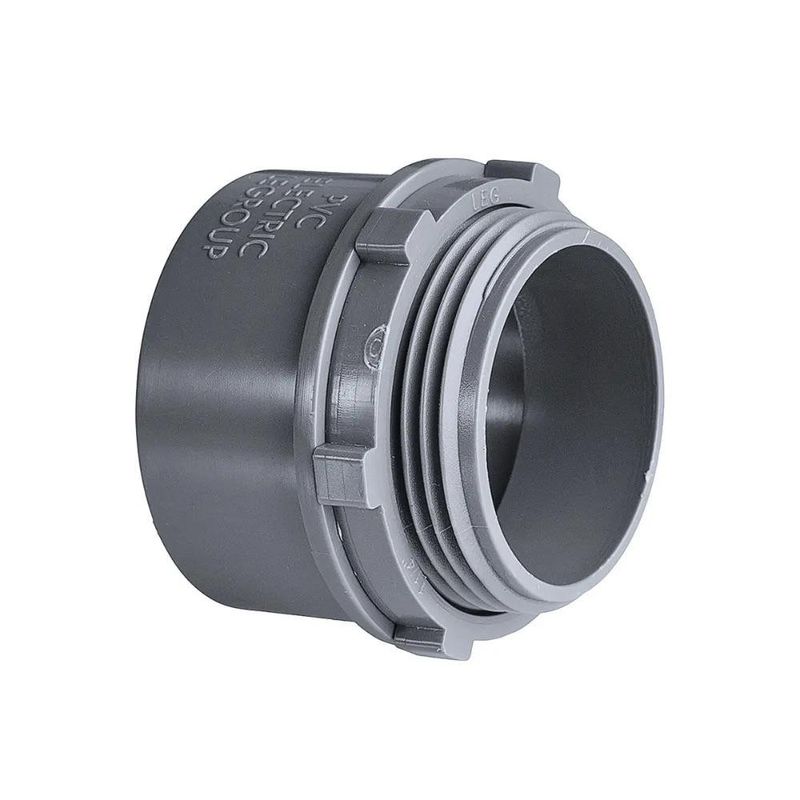 Conector Recto 1 Plg PVC