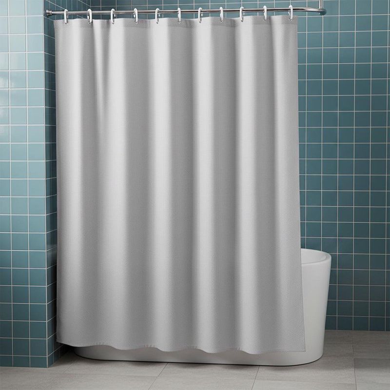 Set de Cortina para Baño con 12 Ganchos