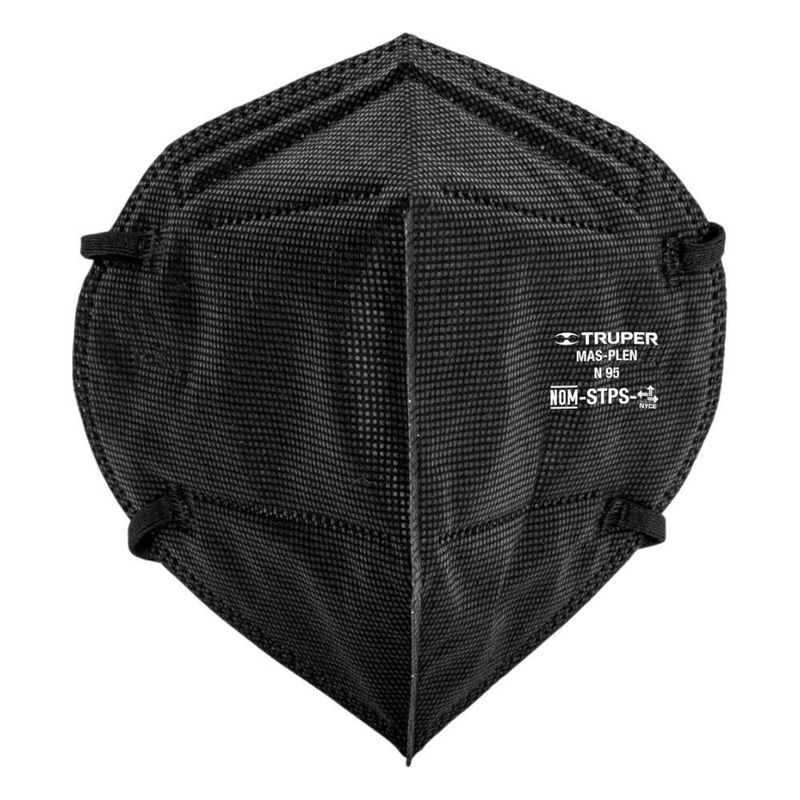 Mascarilla N95 Plegable Negra