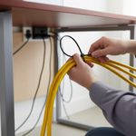 Cincho Estándar de 6 Plg y 40 Lb Negro 50 Pzas