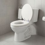 Asiento para Sanitario de Madera Moldeada 17 Plg Blanco