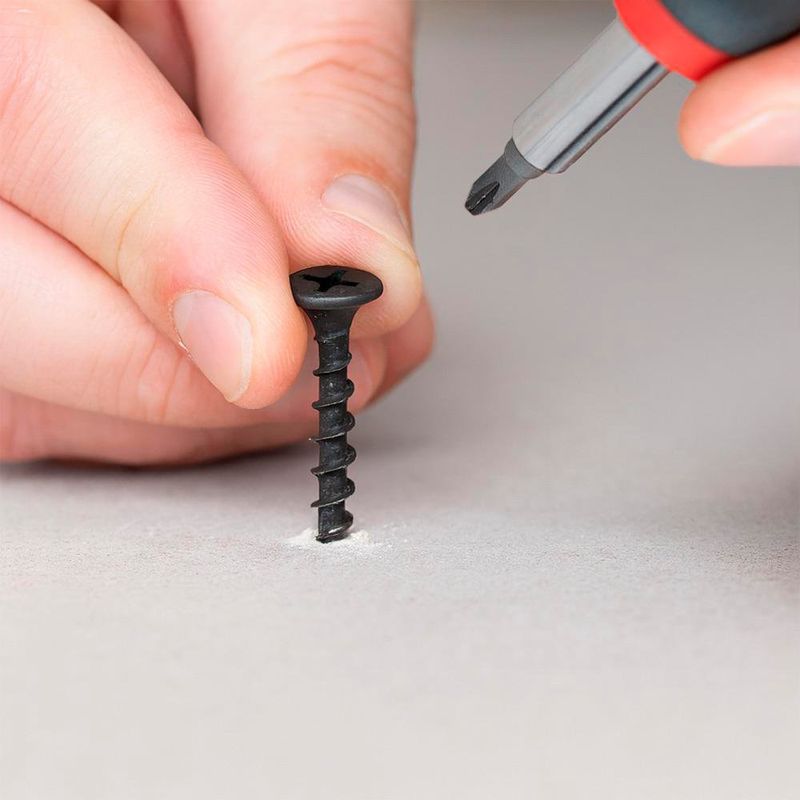 Tornillo para Tablayeso para Fijación de 8 x 1 Plg en Set de 50 Uds