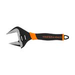Llave Ajustable Perico 12 Plg con Mango Confortable de Boca Ancha