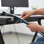 Cincho Estándar de 10 Plg y 50 Lb Blanco 50 Pzas