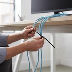 Cincho Estándar de 16 Plg y 50 Lb Negro 25 Pzas