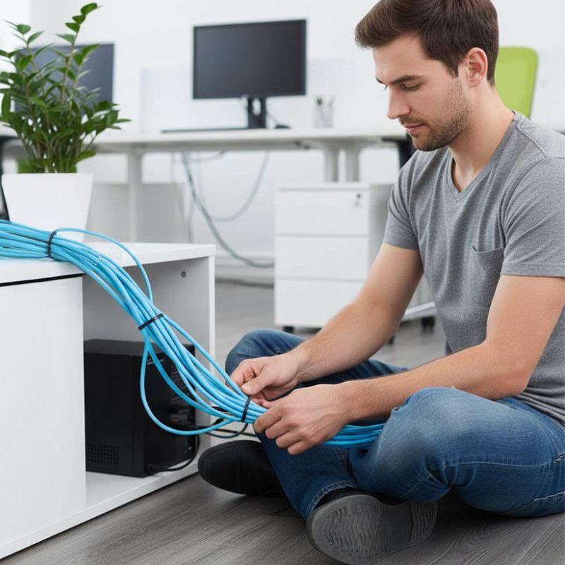 Cincho Plástico Estándar Negro Tensión 18 Lb de 6 Plg 100 Unidades