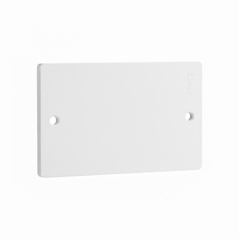 Tapadera Rectangular de Pvc Blanco