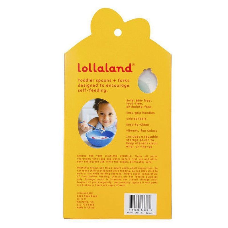 Set De Cubiertos 2 Pack Rosa - Lollaland Llc