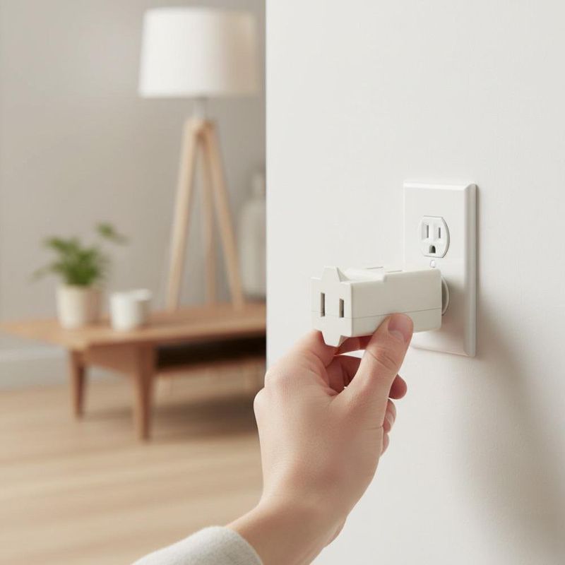 Multicontacto Cubo Polarizado de 3 Entradas