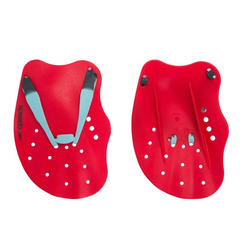 Manaletas de Natación Unisex Tech Talla M Rojas