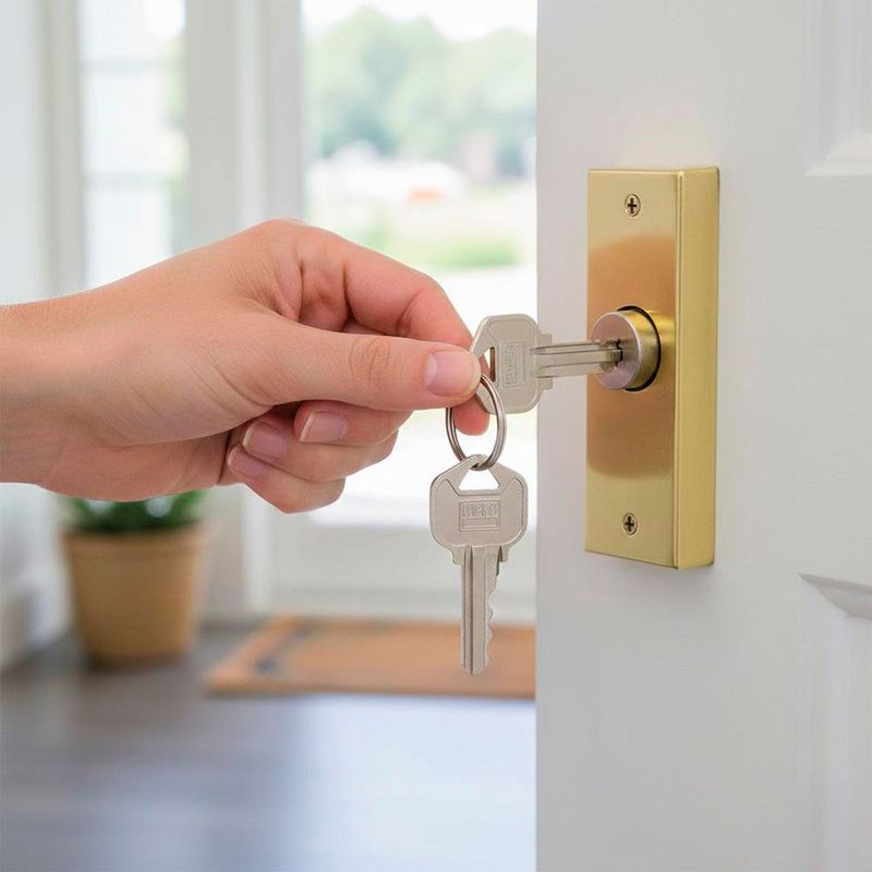 Machote Cerradura Kwikset