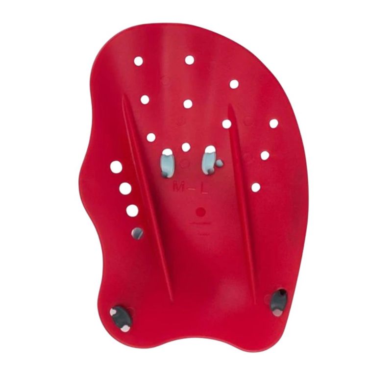 Manaletas de Natación Unisex Tech Talla L Rojas