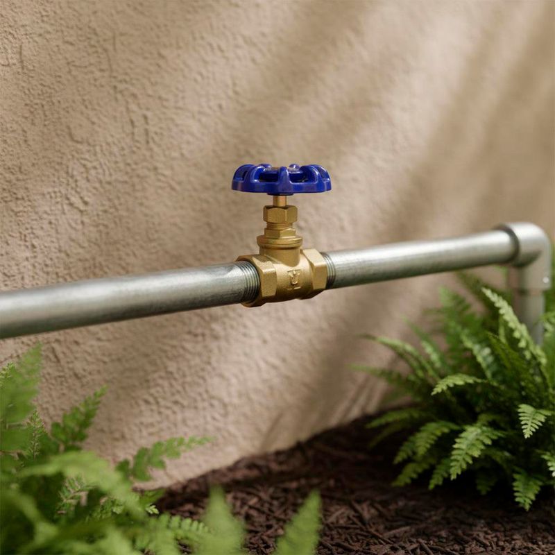 Válvula de Compuerta Latón 1/2 Plg