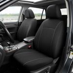 Cubre Asientos para Auto Color Negro y Gris