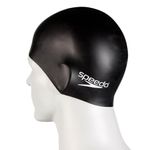 Gorro de Natación para Adulto de Silicón Negro