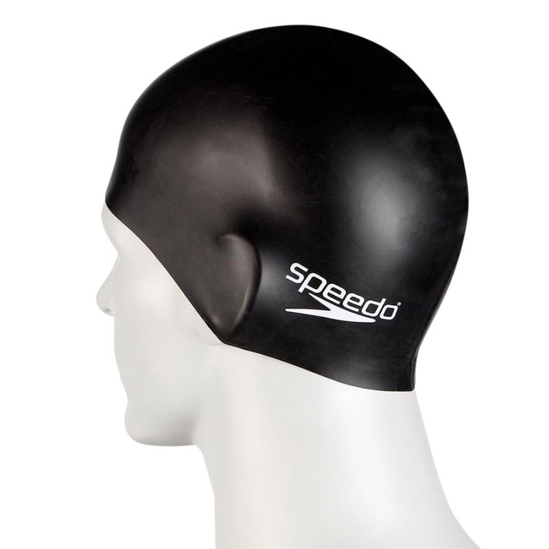 Gorro de Natación para Adulto de Silicón Negro