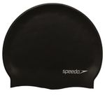 Gorro de Natación para Adulto de Silicón Negro