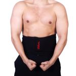 Faja Lumbar de Doble Ajuste Unitalla Color Negro